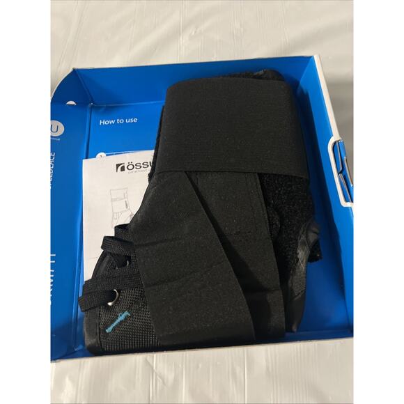 Ossur FormFit Speedlace Ankle Brace w/ Figure 8 Straps Size MD Universal Open - Picture 3 of 5